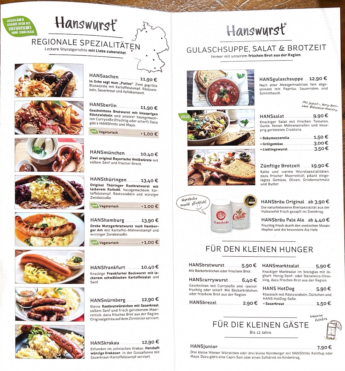 Menu Hanswurst - Das Wurstrestaurant-1